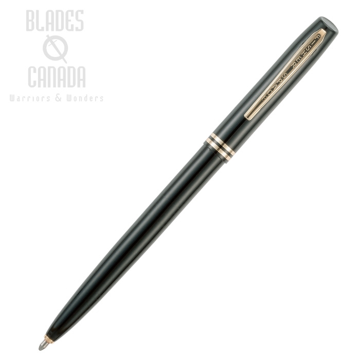 Fisher Space Pen Cap-O-Matic Pen, Shiny Black, FPM4SB